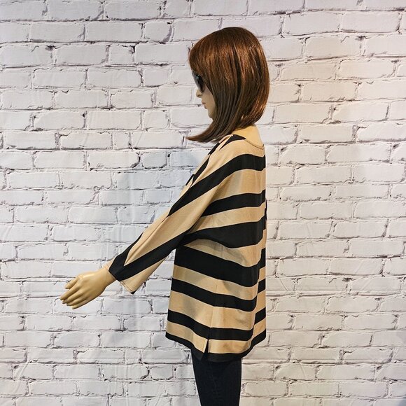 BUNDLE!!   -  The Loft - 2 classic striped lightweight blouses - Picture 10 of 12